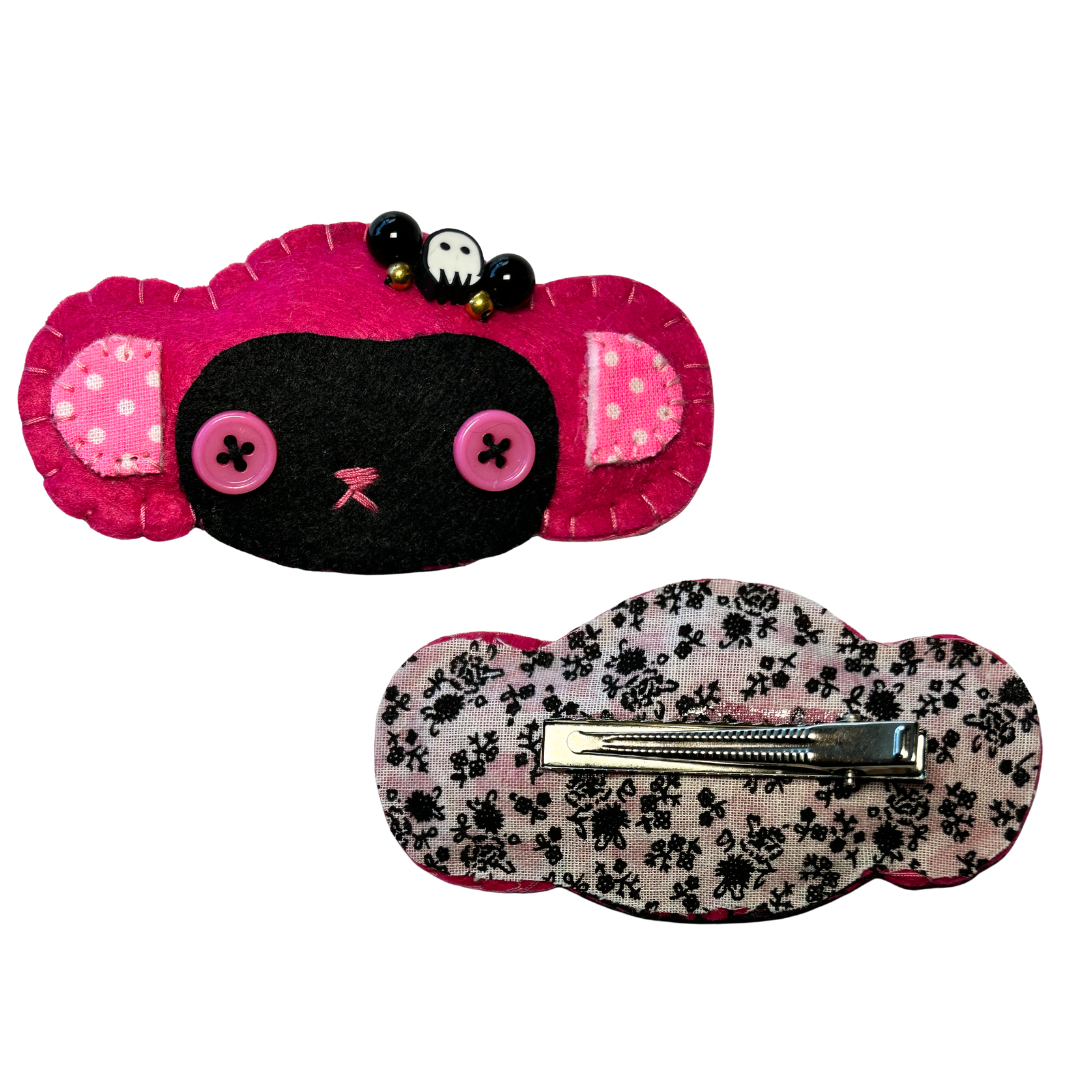 Halloween Style Monkey Felt Hair Clip