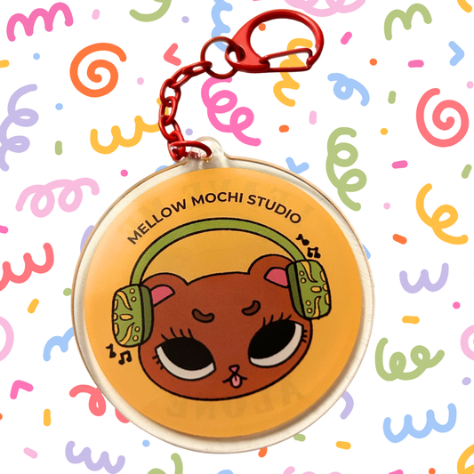 Leave Me Alone - Acrylic Keychain