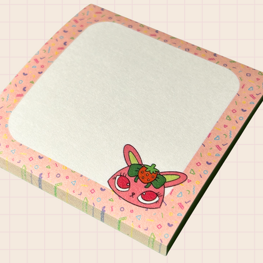 Fraise (Strawberry Bunny) - Notepad