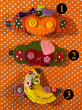 Funky Kawaii Felt Hair Clips