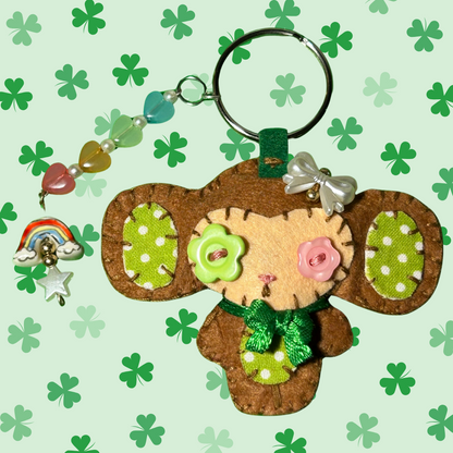 Lucky Monkey Charm Series Keychain