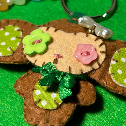 Lucky Monkey Charm Series Keychain