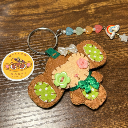 Lucky Monkey Charm Series Keychain