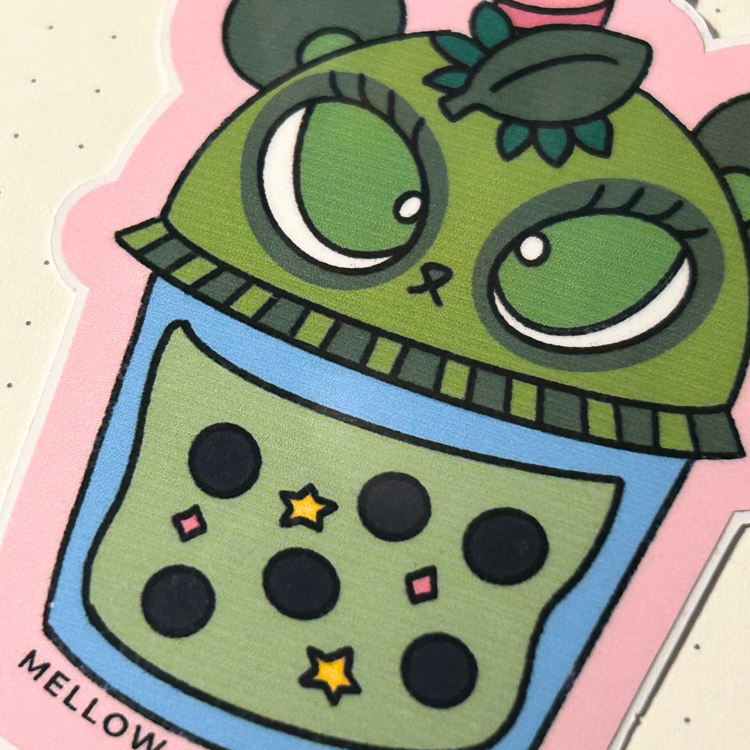Mochi Boba - Vinyl Sticker