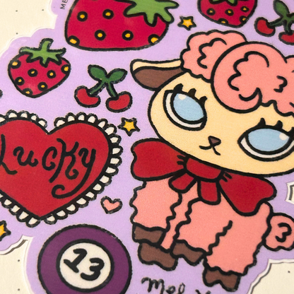 Lucky Lamb - Vinyl Sticker