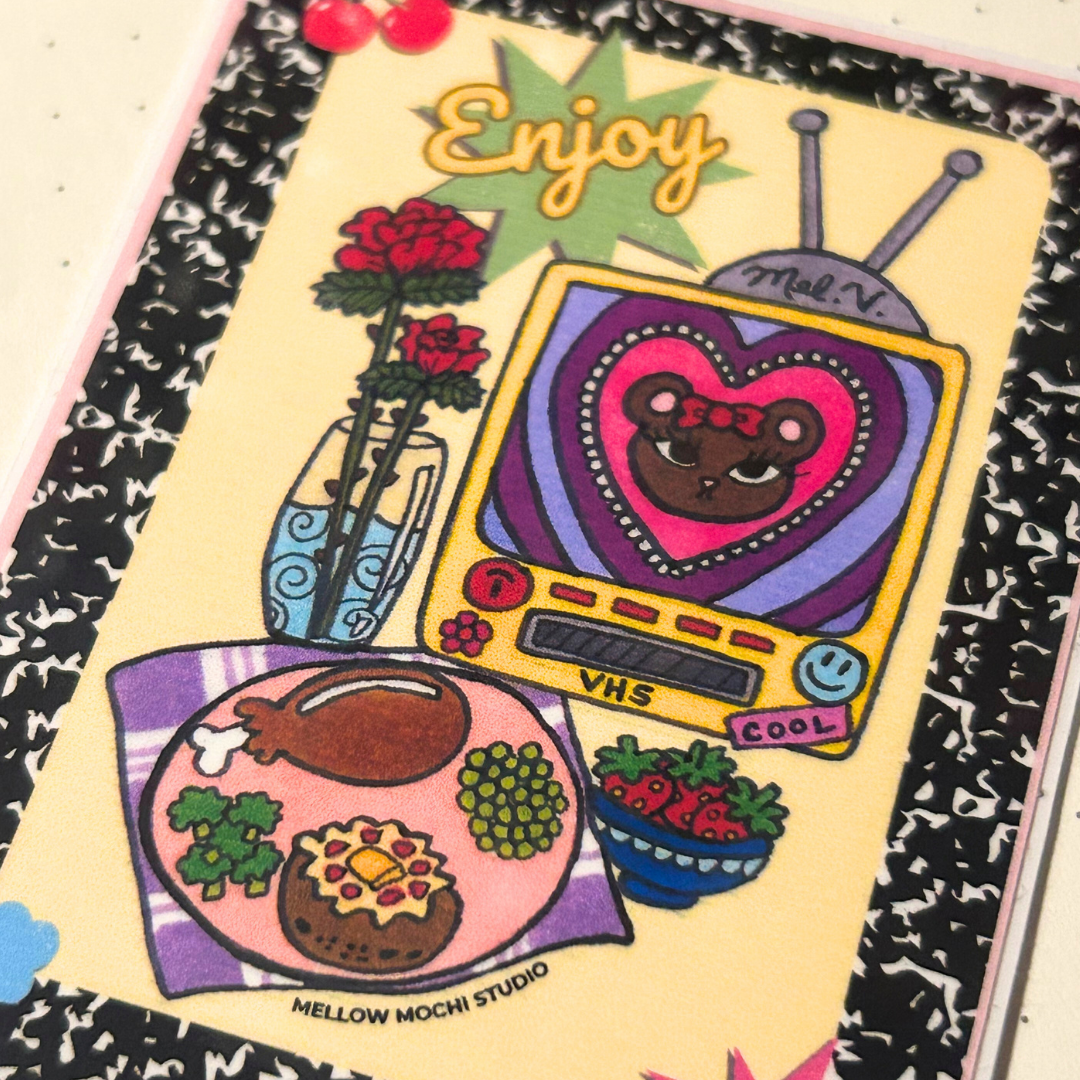 TV Dinner - Vinyl Sticker