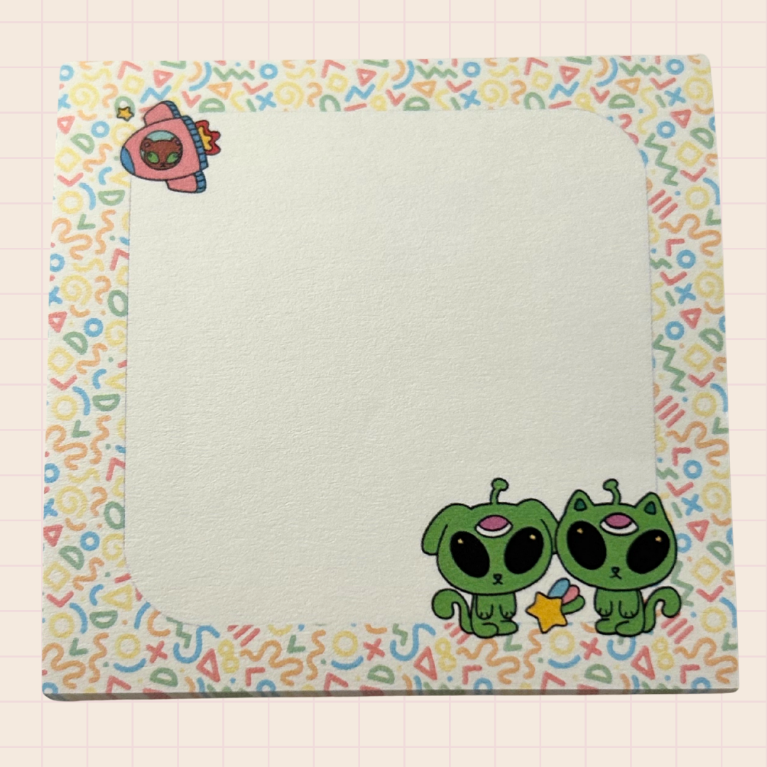 Space Buddies - Sticky Notes