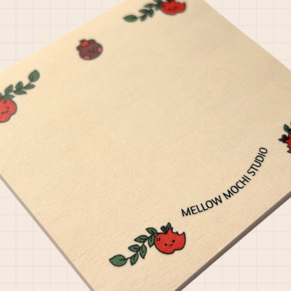 Fuji (Cute Apple Bear) - Sticky Notes