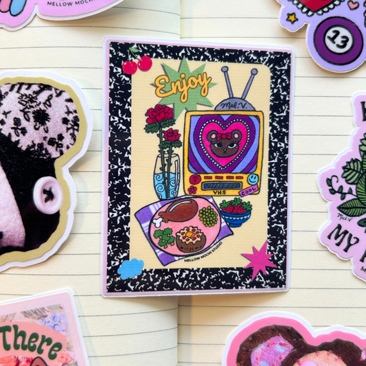 TV Dinner - Vinyl Sticker