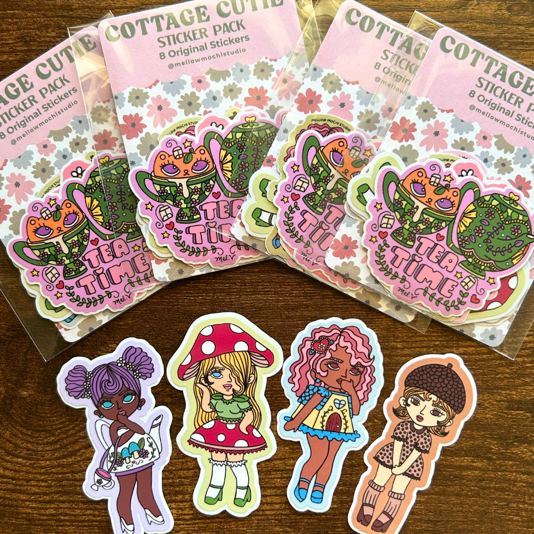 Cottage Cutie Sticker Pack
