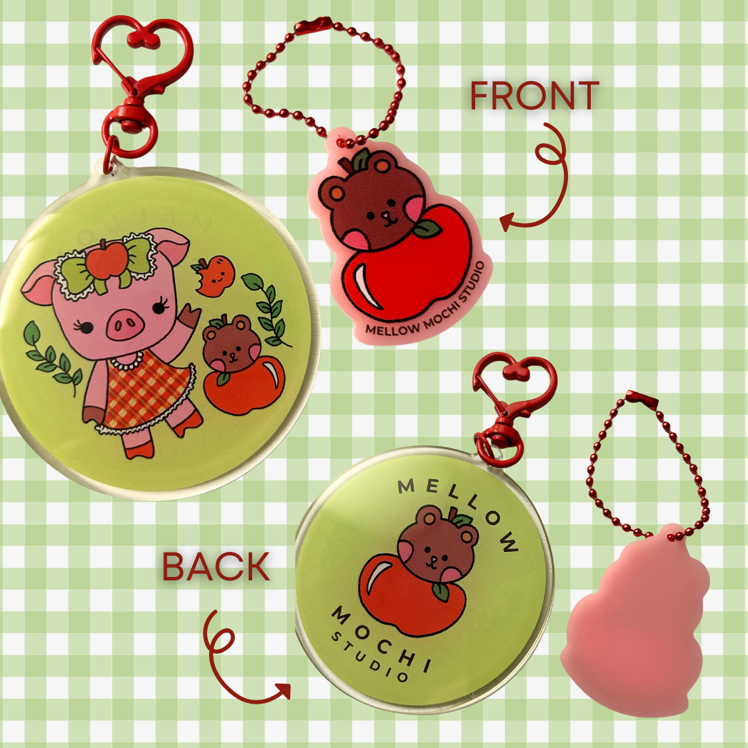 Gala & Fuji Collection - Stickers, Keychains & More!