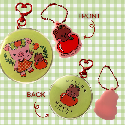 Gala & Fuji Collection - Stickers, Keychains & More!