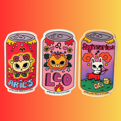 Zodiac Can - Fire Signs